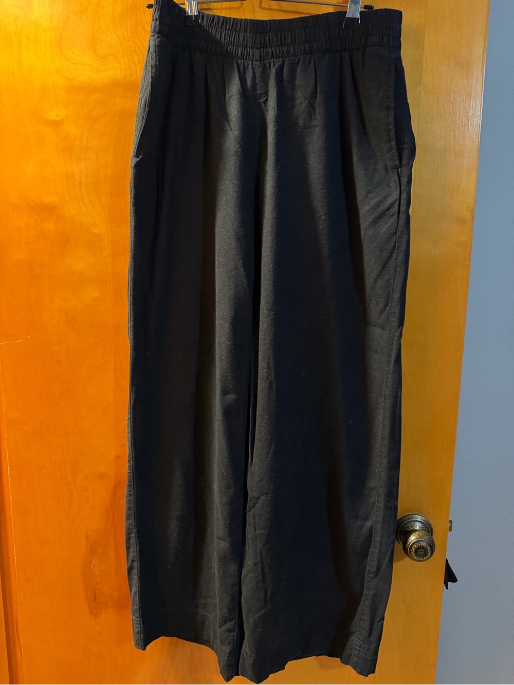 Old Navy Black Wide-Leg Women's Pants